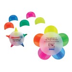 Logo Branded Flower Shaped 5-in-1 Highlighter