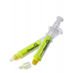 Syringe Gel Highlighter Logo Printed