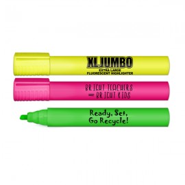 Liqui-Mark XL Jumbo Extra Large Fluorescent Highlighter with Logo