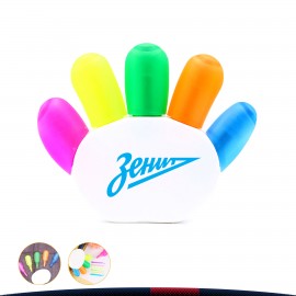 Logo Branded Hand-Shaped Highlighter