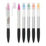 Logo Printed Neptune Pen With Highlighter