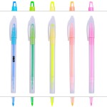Visible Window Tip Dual Ends Highlighter with Logo