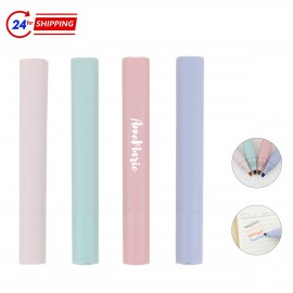 Four-colored & Soft-head Highlight Pen Set with Logo  Four-colored & Soft-head Highlight Pen Set with Logo