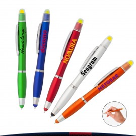 Custom Tavop 3in1 Plastic Pens  Custom Tavop 3in1 Plastic Pens