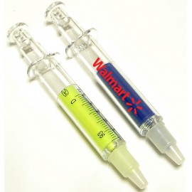 Promotional Syringe Shape Highlighter with Scale