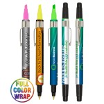 Custom Imprinted Pen & Highlighter-Full Color
