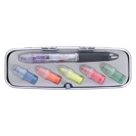 Multicolored Highlighter + Pen Kit with Logo