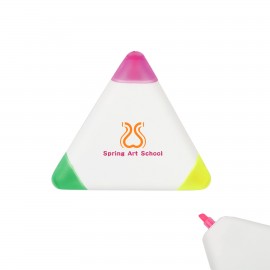 Triangle Highlighter with Logo  Triangle Highlighter with Logo