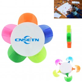 Promotional 5-In-1 Fluorescent Highlighter