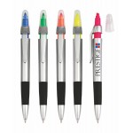 Personalized Slim Highlighter with Ballpoint Pen