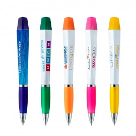 Customized Havana Ad Pen w/Highlighter