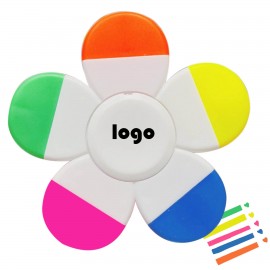 Promotional 5 in 1 Color Highlighters