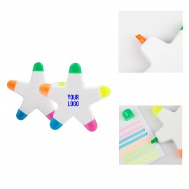 5 Colors Multi-Color Highlighters with Logo