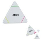 Mini Triangle 3 in 1 Highlighter Custom Imprinted