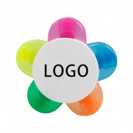 5-in-1 Eco-Friendly Flower Highlighter with Logo