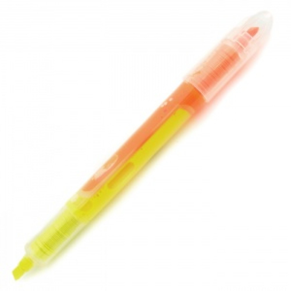 Logo Printed 2 in 1 Liquid Highlighter (Yellow/Orange) Logo Printed 2 in 1 Liquid Highlighter (Yellow/Orange)