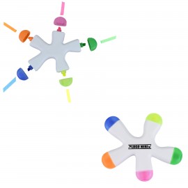 Starfish 5" 1 Highlighter with Logo  Starfish 5" 1 Highlighter with Logo