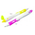 Logo Branded Dual Function Highlighter w/ Retractable Pen