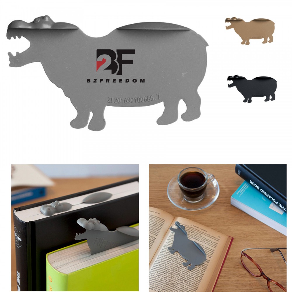 Cool Animal Bookmark Logo Branded Cool Animal Bookmark Logo Branded
