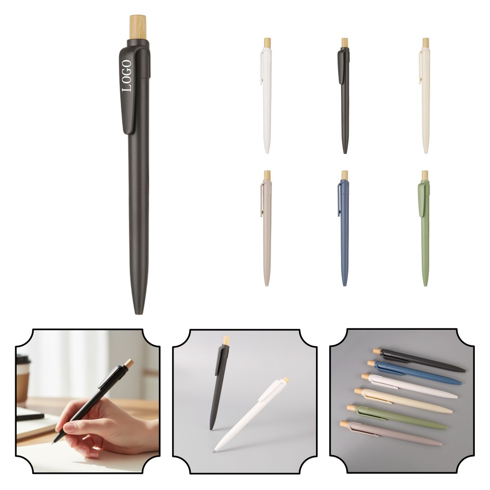 Recyclable GRS Color Ballpoint Pen Custom Printed