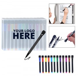 Magnetic Adsorption Easy To Write Whiteboard Pen Custom Printed