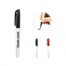 Fine Point Permanent Marker Quick Dry Water Resistant Black Custom Printed