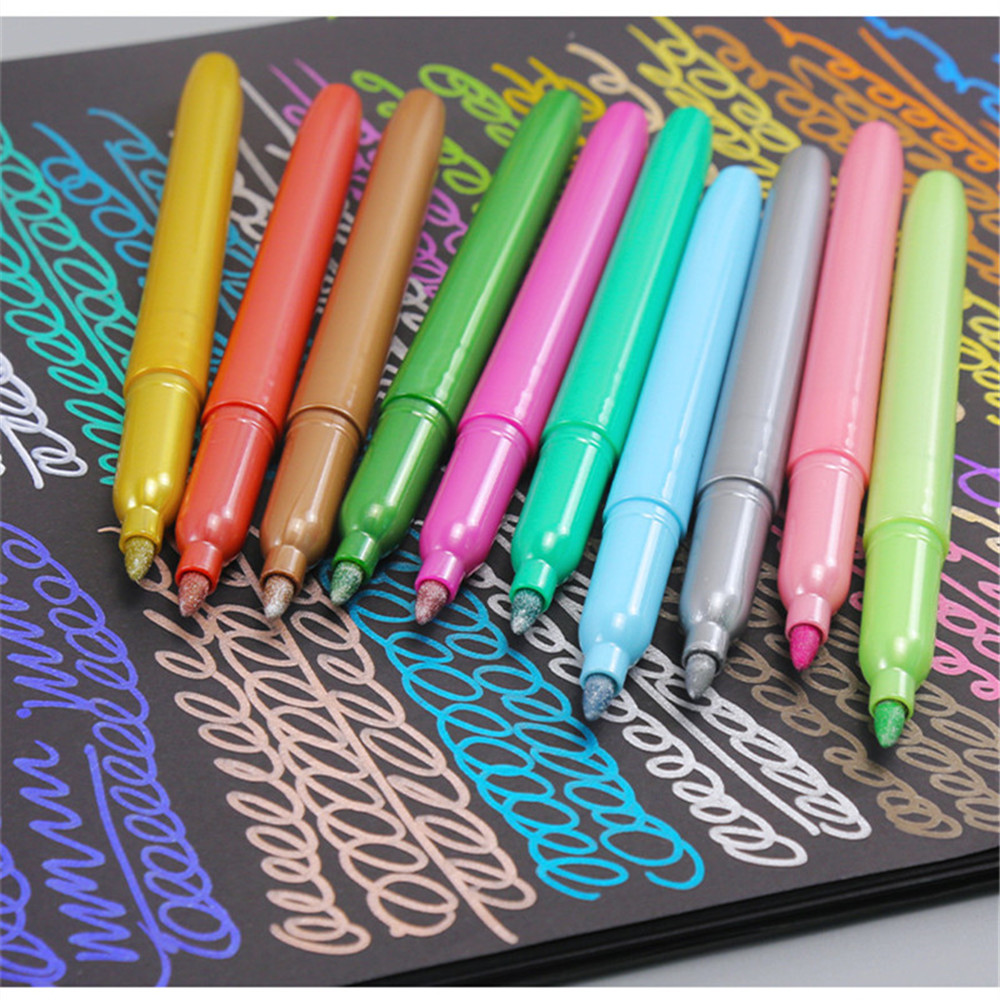 Custom Printed Hard Tip Marker For Metal and Glass