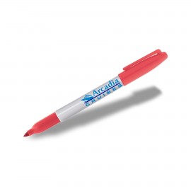 Custom Imprinted Sharpie Fine Point Permanent Marker Cosmic Solar Flair Red