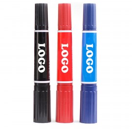 Oil-Based Marker Double-Ended Custom Printed  Oil-Based Marker Double-Ended Custom Printed