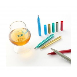 Erasable Wine Glass Pen Logo Branded
