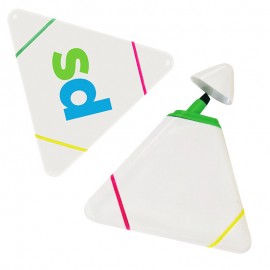 Mini Tri 3 Colors Highlighter Custom Printed