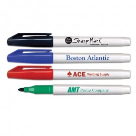 Sharp Mark Fine Tip Permanent Marker Custom Printed