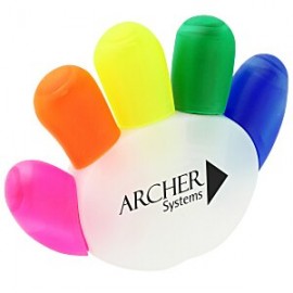 Custom Imprinted High-Five Highlighter  Custom Imprinted High-Five Highlighter