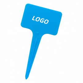 Gardening Label Insert Plate Plastic Marker for Plants Custom Imprinted