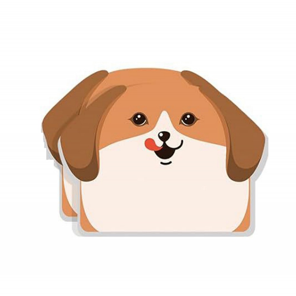 30 Sheets Custom Paper Cute Dog Memo Post Notes Custom Printed