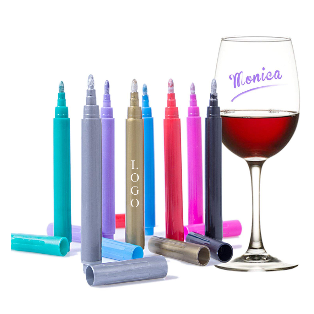 Custom Imprinted Washable Wine Glass Marker Pen