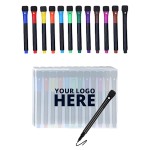 Magnetic Adsorption Whiteboard Pen with Logo