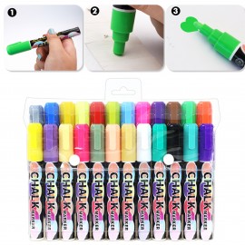 24pcs Chalk Markers with Logo  24pcs Chalk Markers with Logo