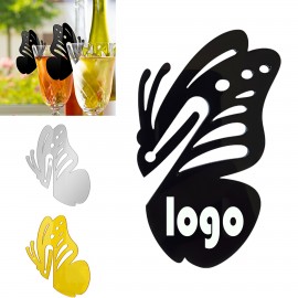 Wine Glass Recognizer Name Marker Logo Branded