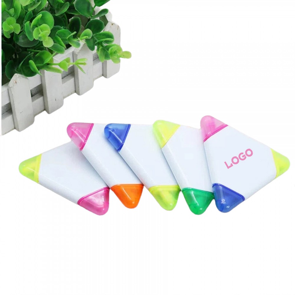 Custom Imprinted 3-In-1 Triangular Candy Color Marker