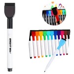 Whiteboard Marker Pen with Magnetic Eraser Cap Custom Printed