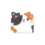 Custom Printed Custom 30 Sheets Adhesive Cute Cat Notepad Bookmarks