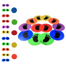 9 Inch Agility Spots Anti Slip Marker Pad Logo Branded  9 Inch Agility Spots Anti Slip Marker Pad Logo Branded