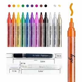 Acrylic Paint Marker Pens with Logo  Acrylic Paint Marker Pens with Logo