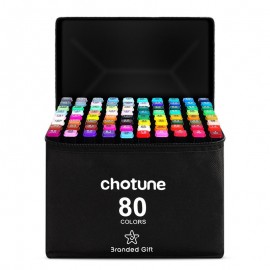 Markers Set Logo Branded