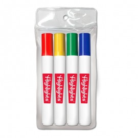 Custom Printed Liqui-Mark Washable Markers (4-Pack)  Custom Printed Liqui-Mark Washable Markers (4-Pack)