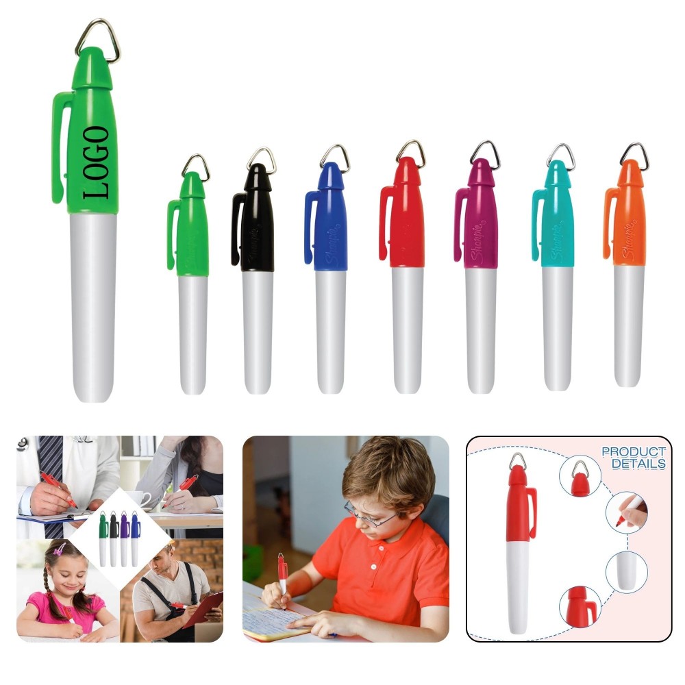 Custom Imprinted Compact Sharpie Miniature Writing Tool Custom Imprinted Compact Sharpie Miniature Writing Tool