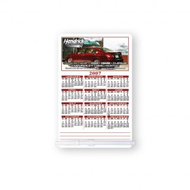 5 1/2"X8 1/2" Custom Printed Memo Board with Magnets or Tape on Back with Logo