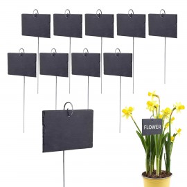 Slate Garden Sign Logo Branded