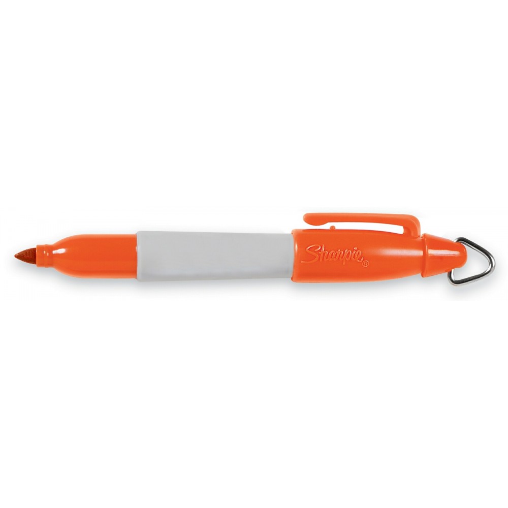 Sharpie Mini Orange Fine Point Permanent Marker with Logo Sharpie Mini Orange Fine Point Permanent Marker with Logo